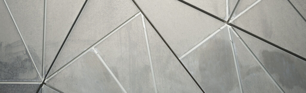 Cropped close up of angular slate floor tiles